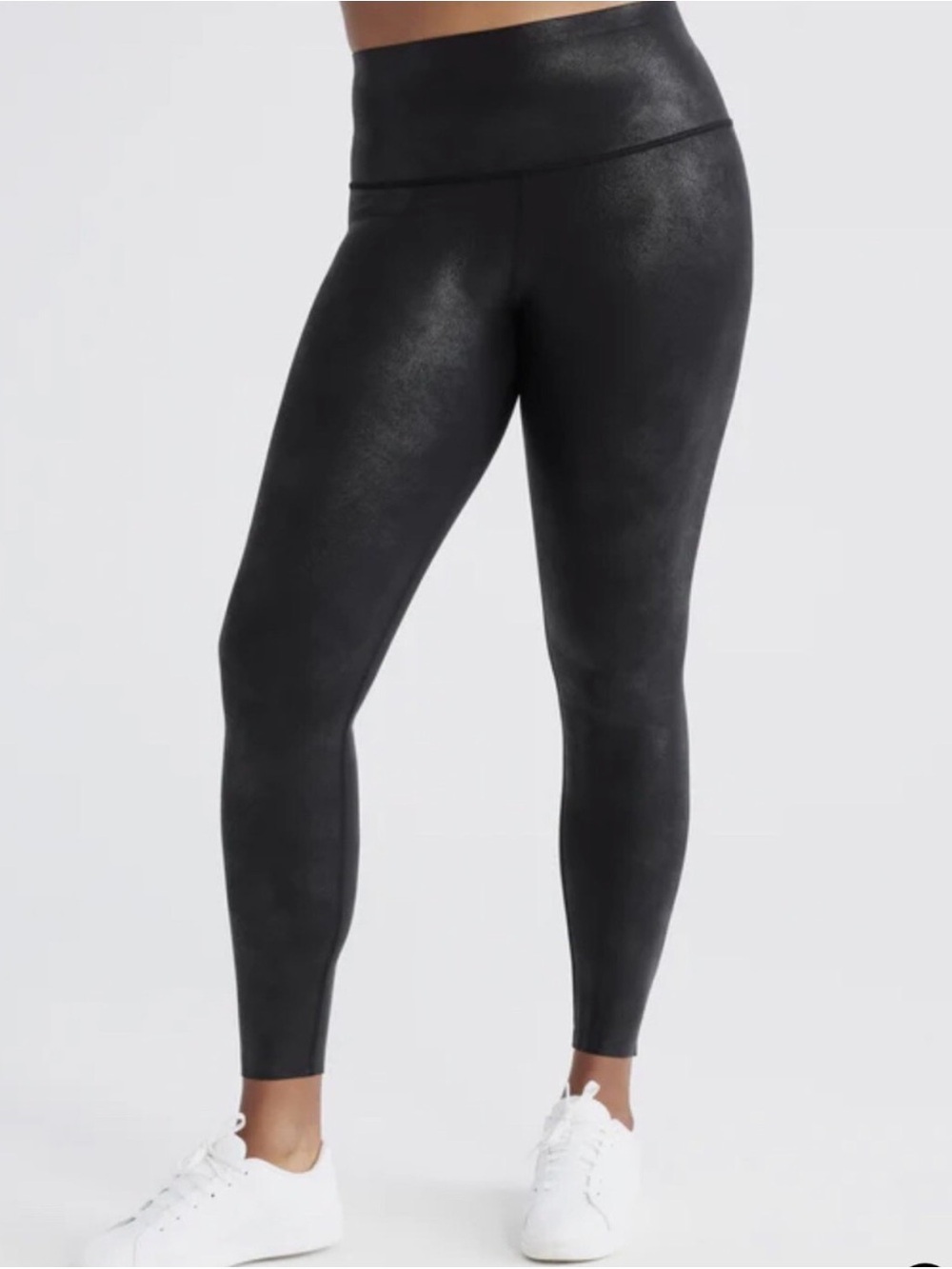 Knix High Waisted Leather Look Leggings